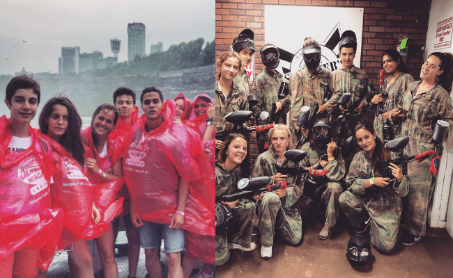 campamento de verano en el extranjero